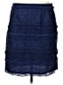 J. McLaughlin 100% Polyester Blue Formal Skirt Size 12 - photo 2