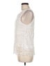 Generation Love Ivory Sleeveless Blouse Size M - photo 5