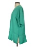 Crosby 100% Polyester Teal Short Sleeve Blouse Size S - photo 5