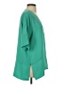 Crosby 100% Polyester Teal Short Sleeve Blouse Size S - photo 4
