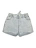 TGLA 100% Cotton Blue Denim Shorts Size M - photo 1