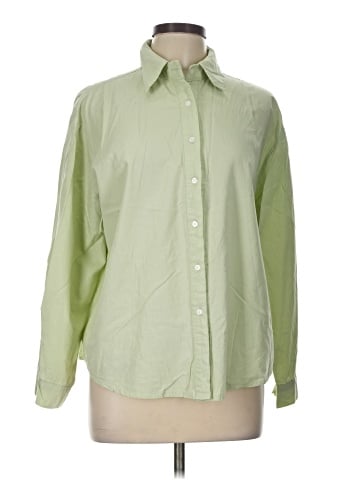 Pretty Young Thing Long Sleeve Button-Down Shirt (view 1)