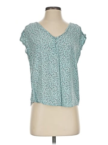 Abercrombie & Fitch Short Sleeve Blouse (view 1)