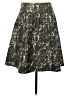 J.Crew 100% Silk Camo Gray Silk Skirt Size 4 - photo 2