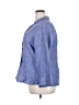 Foxcroft 100% Linen Blue 3/4 Sleeve Button-Down Shirt Size XXL - photo 5