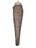 Theory Animal Print Gold Casual Pants Size 6 - photo 5