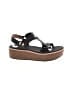 Teva Black Wedges Size 8 - photo 1