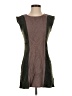 Theme Tweed Brown Casual Dress Size S - photo 1