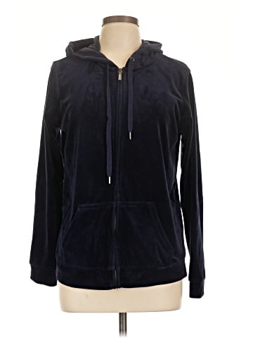 Gloria Vanderbilt Zip Up Hoodie (view 1)
