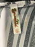 Shoreline Stripes Gray Black Jumpsuit Size M - photo 4