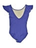 Mirella Solid Purple One Piece Swimsuit Size 8 - 10 - photo 2