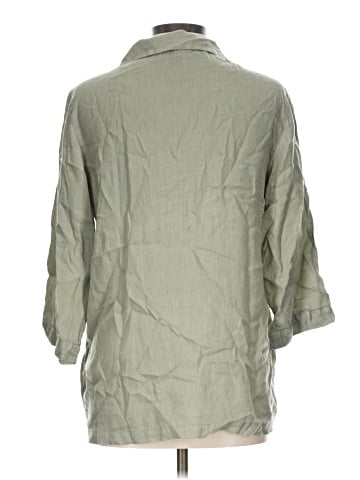 Tahari 3/4 Sleeve Button-Down Shirt (view 2)