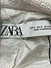Zara 100% Cotton Ivory Blazer Size S - photo 6