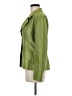 Lynn Lugo 100% Silk Green Silk Blazer Size 8 - photo 5