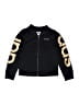 Adidas 100% Polyester Black Track Jacket Size 7 - 8 - photo 1