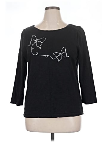 Talbots 3/4 Sleeve T-Shirt (view 1)