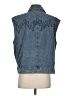 Le Lis Blue Denim Vest Size S - photo 2