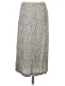 Vince. Polka Dots Silver Silk Skirt Size 8 - photo 2