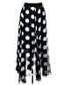 Urban Coco 100% Polyester Polka Dots Black Formal Skirt Size XXL - photo 1