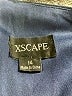 Xscape Blue Cocktail Dress Size 14 - photo 7