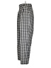 Rita Row Checkered-gingham Black Casual Pants Size 28 waist (estimated) - photo 5