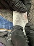 Hudson Jeans Solid Blue Jeans Size 28 waist - photo 8