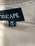 Xscape Metallic Solid Silver Cocktail Dress Size 4 - photo 7
