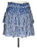 Unbranded 100% Elastic Stripes Blue Casual Skirt Size L - photo 1