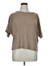 Gilli Tan Short Sleeve Top Size M - photo 1
