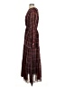 Dolan 100% Polyester Plaid Burgundy Casual Dress Size S (estimated) - photo 5
