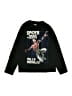 Marvel Black Long Sleeve T-Shirt Size M (kids) - photo 1