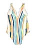 Adore Me Stripes White One Piece Swimsuit Size 1X - photo 2