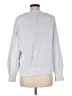 Vince. 100% Cotton Silver Pullover Sweater Size M - photo 2