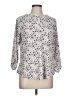 Cure Silver 3/4 Sleeve Blouse Size L - photo 1