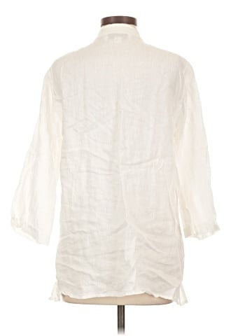 Caroline Rose 3/4 Sleeve Button-Down Shirt (view 2)