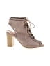Charlotte Russe Gray Sandals Size 6 - photo 1