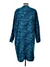 Chico's 100% Polyester Blue Coat Size Lg (2) - photo 2