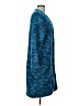 Chico's 100% Polyester Blue Coat Size Lg (2) - photo 4