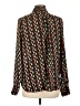 Hazel 100% Polyester Black Long Sleeve Blouse Size L - photo 2