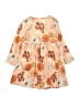 Unbranded Print Orange Dress Size 5 - 6 - photo 2