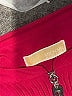 MICHAEL Michael Kors 100% Polyester Burgundy Long Sleeve Blouse Size XL (estimated) - photo 7