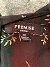 PREMISE 100% Polyester Floral Black Long Sleeve Blouse Size 2X - photo 7