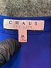 Chaus 100% Polyester Blue 3/4 Sleeve Blouse Size 3X - photo 7