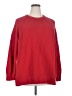 Old Navy 100% Cotton Solid Red Pullover Sweater Size XXL - photo 1