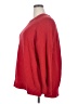 Old Navy 100% Cotton Solid Red Pullover Sweater Size XXL - photo 5