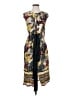 Zara Basic Print Black Casual Dress Size XS - photo 1