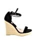 Just Fab Black Wedges Size 9 - photo 1