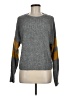 John & Jenn Color Block Gray Pullover Sweater Size M - photo 1