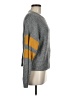 John & Jenn Color Block Gray Pullover Sweater Size M - photo 4