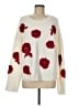 Elie Tahari 100% Acrylic Floral Ivory Pullover Sweater One size (estimated) - photo 1